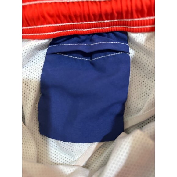 Vineyard Vines Swim Trunks Mens Medium Colorblock Shorts w/ Elastic Waist Lined - Picture 12 of 14